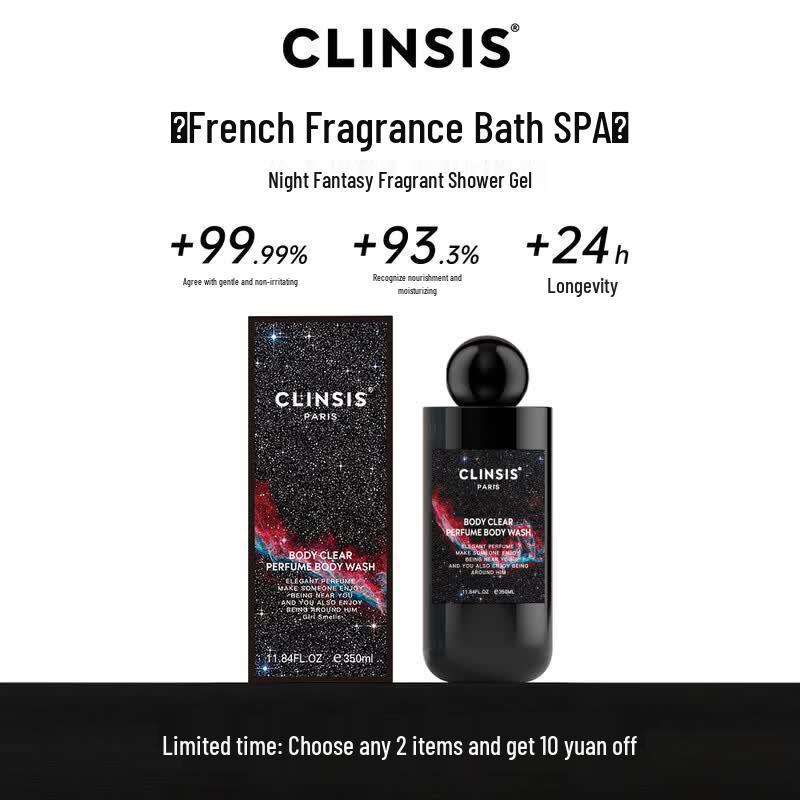 CLINSIS Dark Night Fantasy Scented Shower Gel