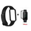 Fashion Silicone WatchStrap For Huami Amazfit Band 7 SmartWatch Band Bracelet Wristband For Amazfit band7 Strap Buckle +film