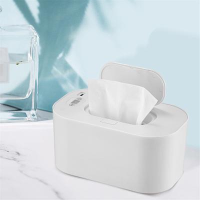 Babyservetter Värmare Justerbar Temperatur USB Servetter Våtservetter Pappersvärmare Värmelåda för Hem Bil