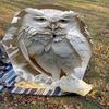 1PC Owl Paper-Cut Umbrella-8-Rib Reinforced, Automatic Open, Lightweight & Durable, Cute Fashion Accessory for Outdoor-P64