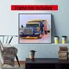 Kenworth 5D Diy Diamond Painting Round Diamond Diy Frameless Holiday Artwork Suitable For Home Office Wall Decoration
