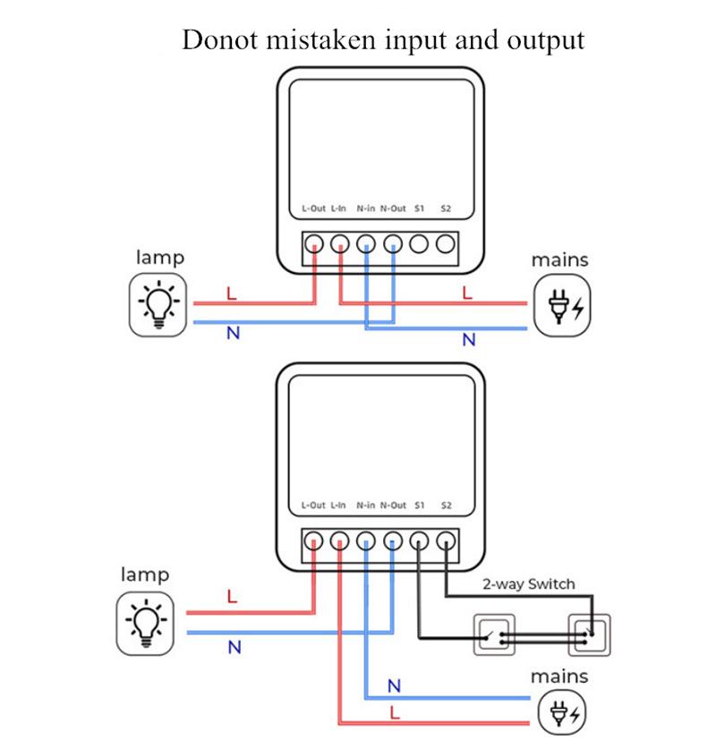 Tuya Zigbee Smart On/Off Mini 16A Switch with Alexa Voice Control