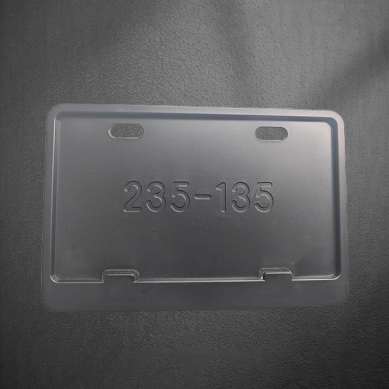 Motorcycle License Plate Frames Universal Rustproof License Plate Holder Front Rear License Plate Holders 2 Holes A1