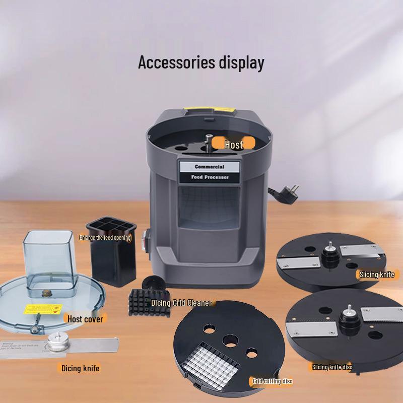 Multifunctional Electric Dicer for Vegetables and Fruits: Automatic Dicing and Shredding for Carrots and Potatoes