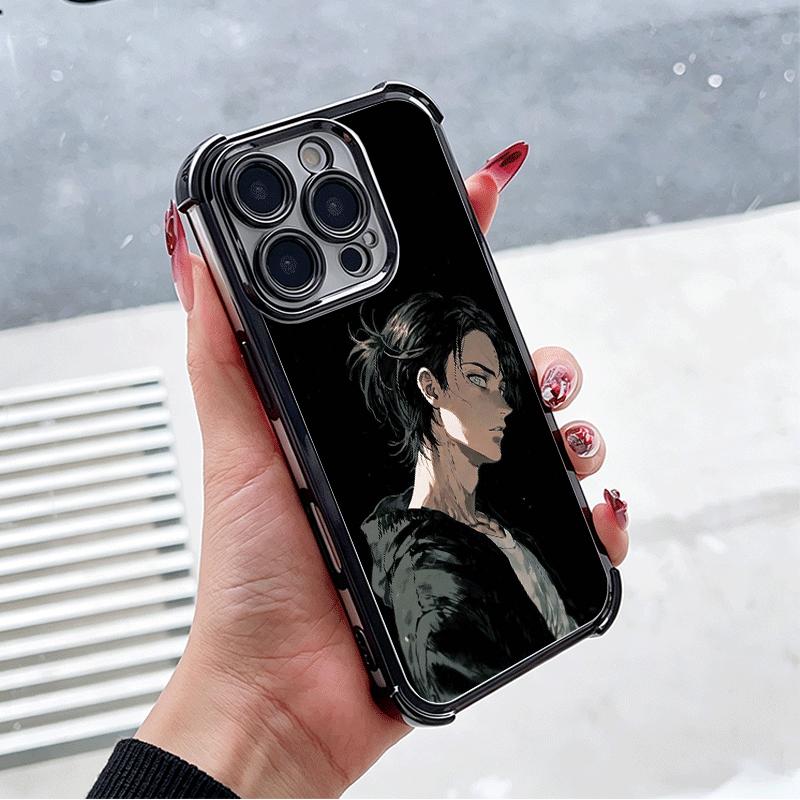 A-Attack On T-Titan Eren Yeager Beschichtete Handyhülle Für Xiaomi Poco X5 X6 X7 X8 Pro Max F8 Ultra F7 M8 M7 M5S Redmi 15C 15 14C 13