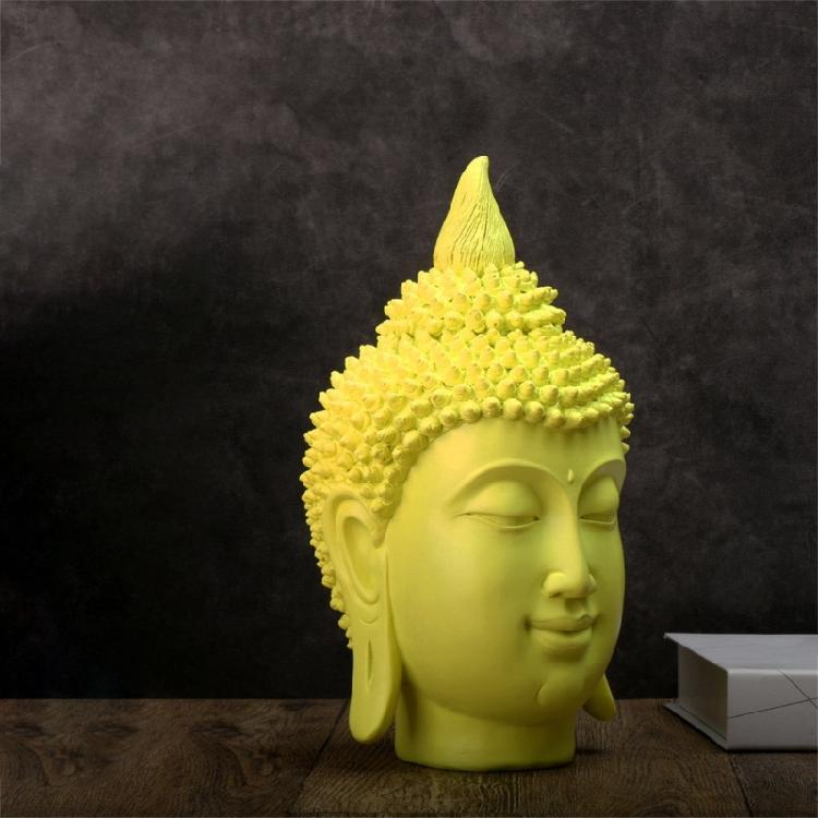 Practical Figures Ornament Resin Sculpture of  Head for Home or Office