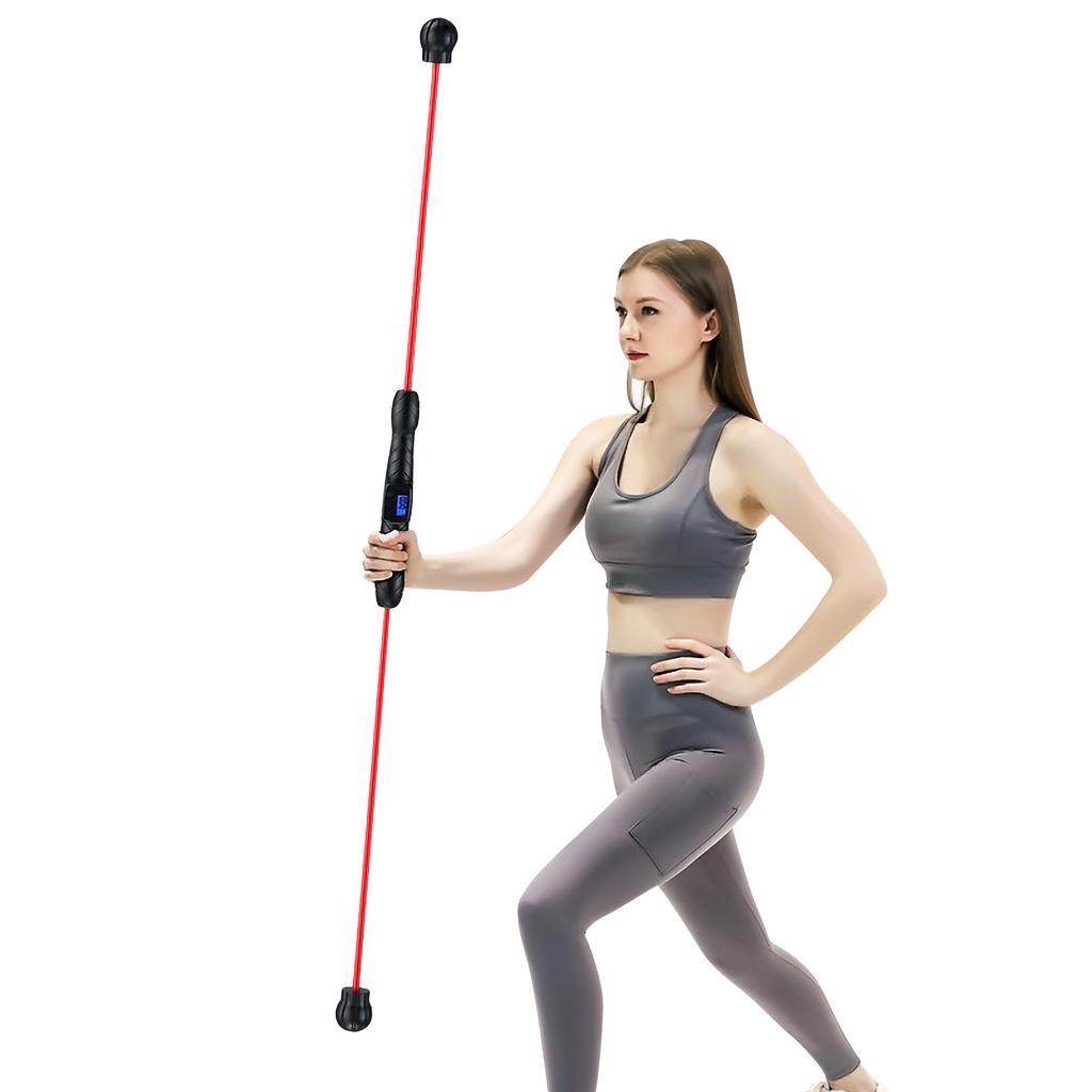 Kaufe Fitness Bar Zählfunktion Elastischer Trainingsstab Hochfrequenz- Vibrations-Übungsstab zum Preis ab 174