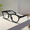 Vintage Round Glasses Women New Fashion Candy Color Rim Blue Light Blocking Optical Frames Trendy Korean Style Eyeglasses