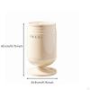Poubelle avec couvercle Cylindrique Couvercle articulé Poubelle Moderne sur pied pour Salle de bain, Bureau, Chambre à coucher