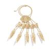 1pcs Gothic Halloween Metal Finger Chain Gloves Spiked Fringe Back Hand Bracelet for Women Punk Rock Jewelry Gift