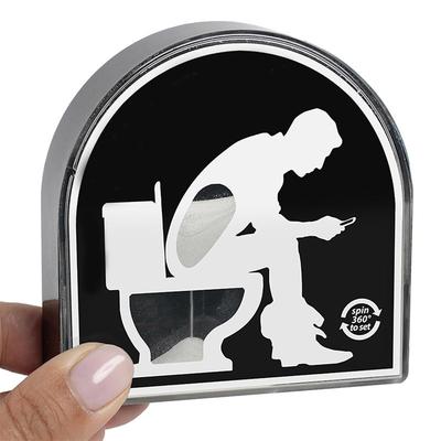 Toilet Hourglass Timer 5 Minute Restroom Sand Clock Prevent Procrastination Manage Time Countdown Birthday Christmas Funny Gifts