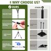 Standing Tripod Misters Easy Install Adjustable Stand Hose Sprayer Movable Standing Misting Cooling System