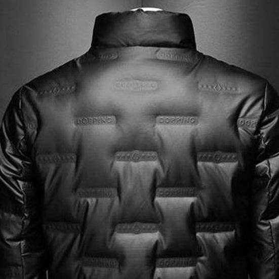 Мужская хлопчатобумажная куртка на пуху — фото 7