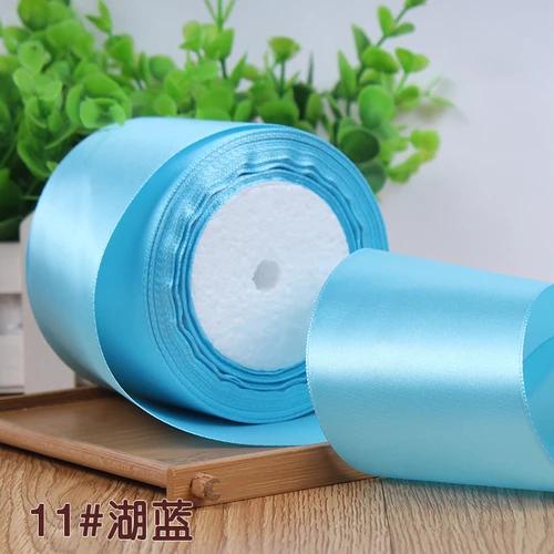 25Yards/roll 75mm Single Face Satin Ribbon Webbing Decoration Gift Christmas Ribbons Table and Chair Backrest DIY Decoration Bow