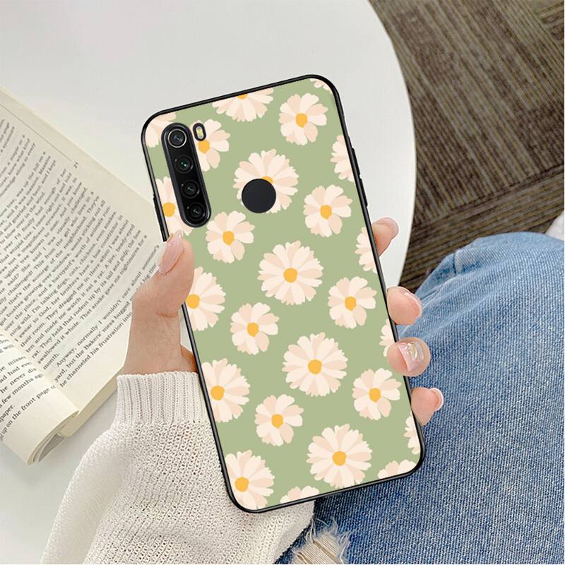 green aesthetic Phone Case CaseFor Redmi note 8Pro 8T 6Pro 6A 9 Silicone Fundas for Redmi 8 7 7A note 5 5A note 7 Capa