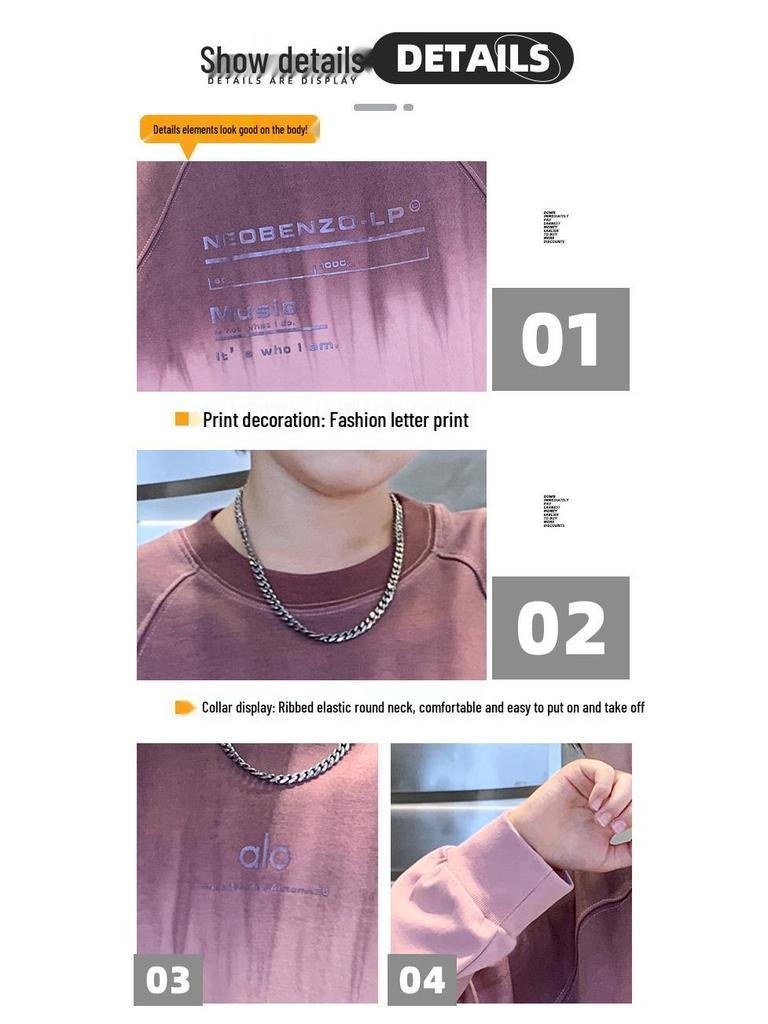 2025 Boys' Trendy Street Style Sweatshirt - Cool Autumn Fashion for Kids