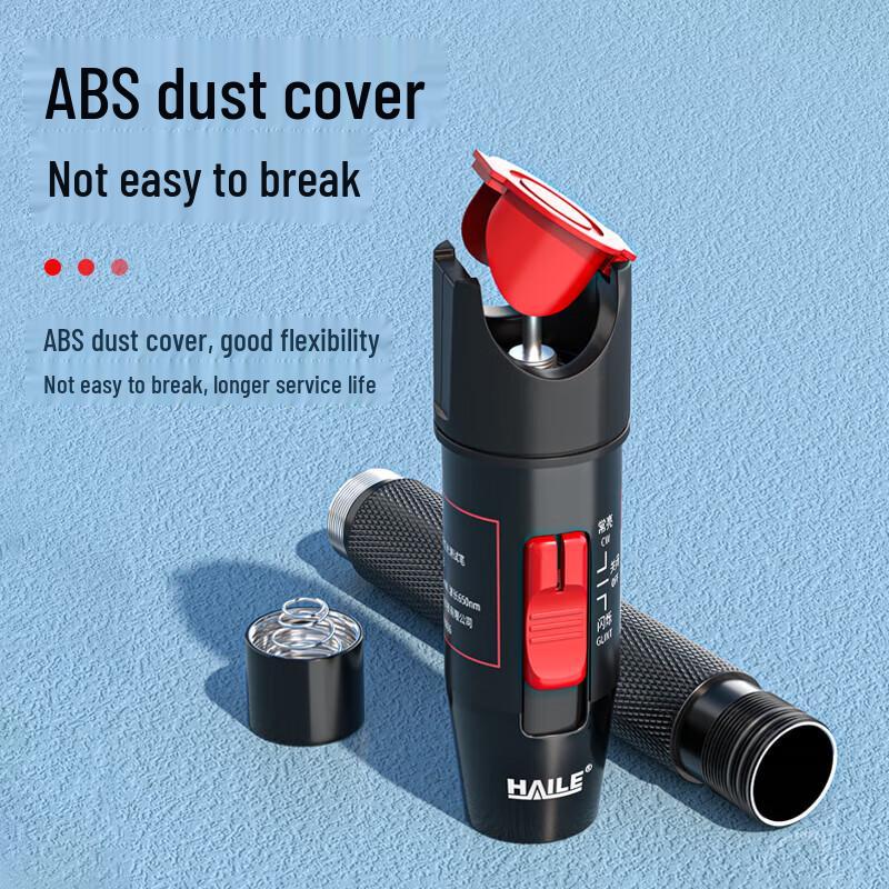 HAILE 10mW Fiber Optic Red Light Pen Visual Fault Locator