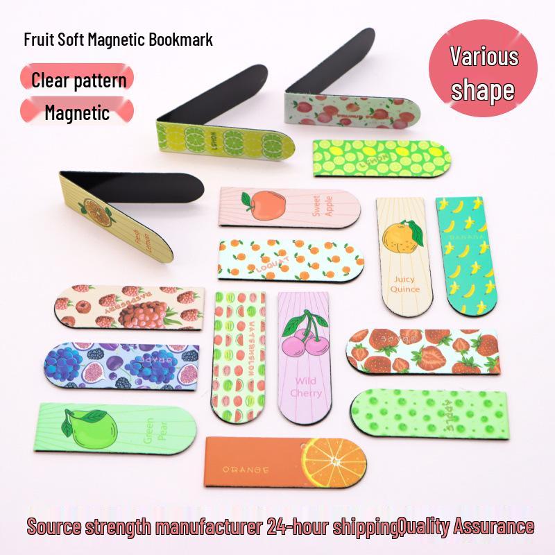 Cartoon Magnetic Bookmark - Cute, Creative Page Holder and Stationery Gift