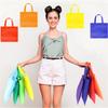 10 Pcs/set Non-Woven Party Tote Bags Reusable Gift Bags Tote Bags Shopping Bags with Handles for Birthday Party Supplies