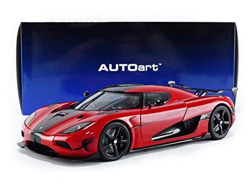 AUTOart 1/18 Scale Koenigsegg Agera RS Red/Carbon Black Finished Product 79022