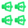10PCS Easy To Install Irrigation Sprinkler G1/2 Male Thread Lawn Sprinkler  Greenhouse Watering