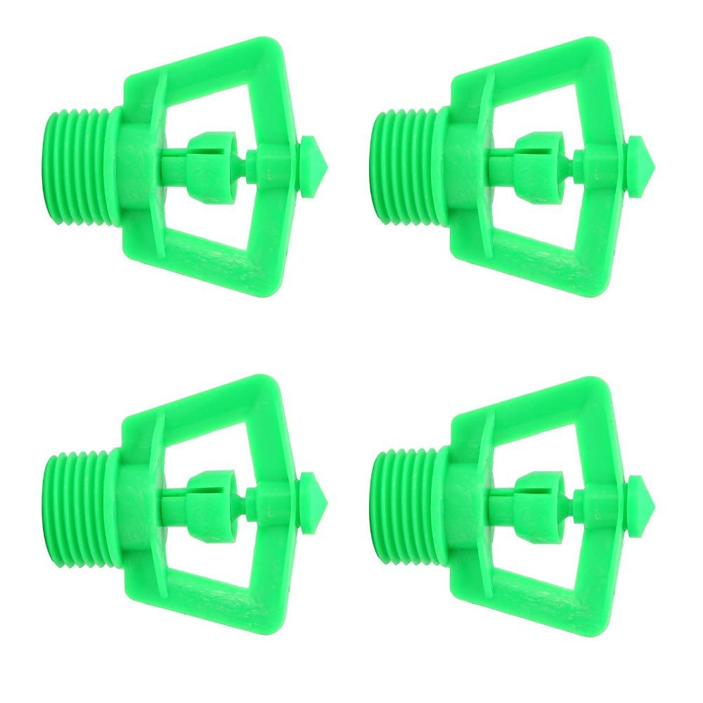 10PCS Easy To Install Irrigation Sprinkler G1/2 Male Thread Lawn Sprinkler  Greenhouse Watering