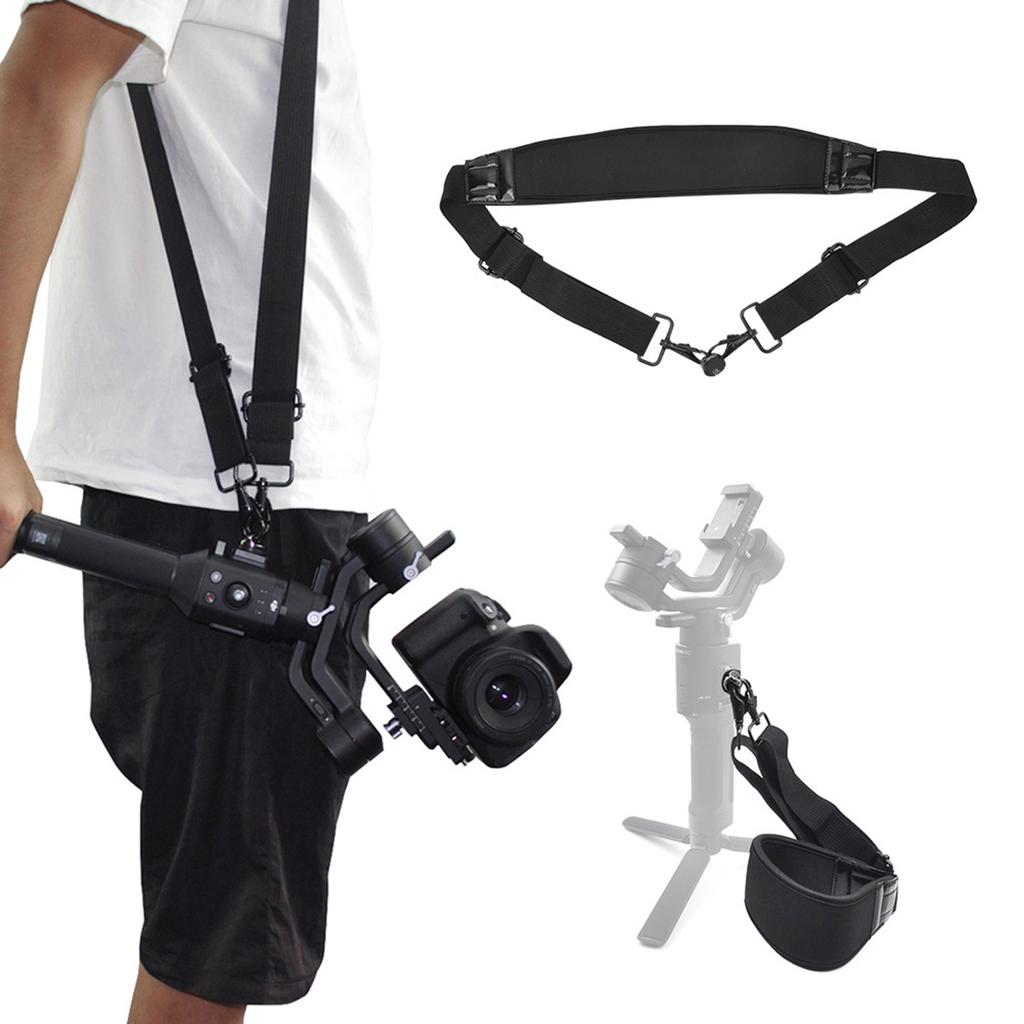 Thick Foam Black High Strength Camera Neck Strap Shoulder Belt Sling for DJI Ronin SC
