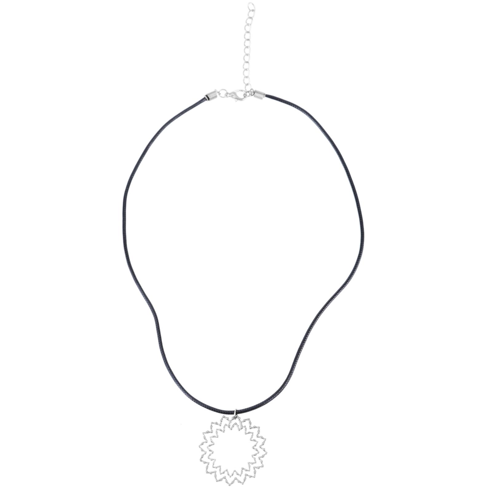 

Винтажное полое ожерелье с подвеской в виде цветка, цепочка для ключицы, регулируемый чокер, простое колье-воротник, модная бижутерия серебряный