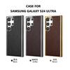 Samsung S11Ultra Electroplated Leather Pattern Mobile Phone Case S11Ultra Business Anti-drop S11Ultra Protective Case