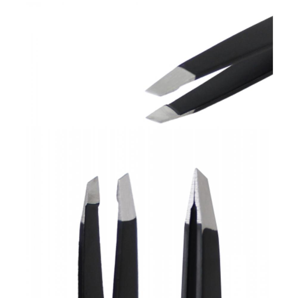 Gloss   Glow Gentulman Precise Tip Oblique Premium Tweezers 2p