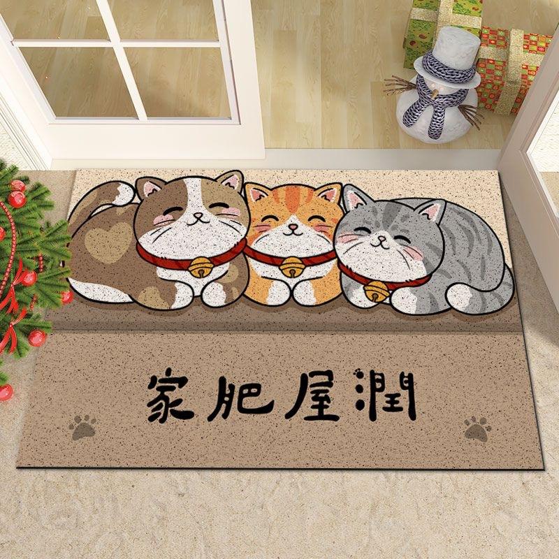 Cartoon Entrance Door Mat Can Be Cut and Washed Into The Door Mat