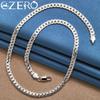 Special Offer 925 Sterling Silver 16/18/20/22/24 Inches Classic 6mm Chain Necklace For Men Women Wedding Fashion Luxury Jewelry