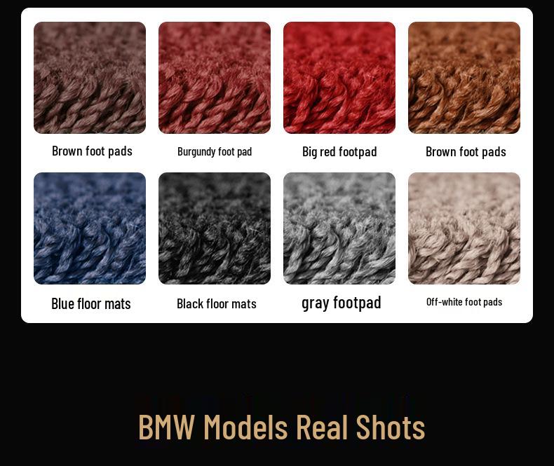 Silk Coil Floor Mats for BMW: 5, 3, 7 Series, 525Li, 530Li, 320li, X1, X3, X5, X6
