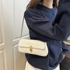 Simple Large-capacity Lock Early Autumn New Simple Fashion Crossbody Shoulder Armpit Small Square Bag