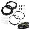 Headlight Mounting Brackets ForJeep Wrangler JK 2007-2017 7 Inch Round Ring Headlight Mounting Brackets Mounting Retaining Set