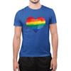 Love Is Love Pride T-Shirt LGBTQ RainbowTops for Gay Pride Novelty T-Shirt