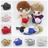 Cute BJD Doll Crossbody Bag Colorful Kids Handbag Toys Plush Toys Bag Plush Doll Bag  Kids
