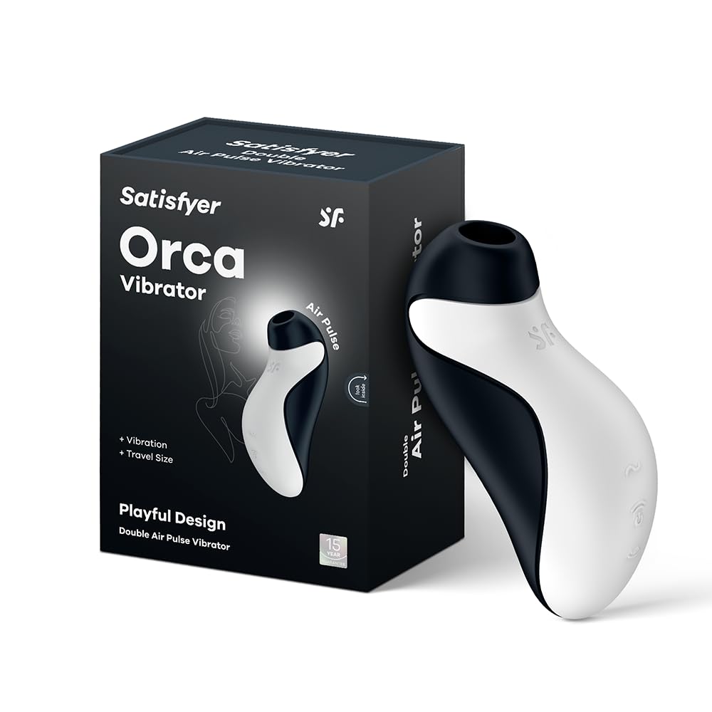 Satisfyer Orca Killer Whale Suction Vibrator Clitoris Clitoral Suction Rotor for Women Instant Orgasm Love Goods Adult Toy Vibration and Suction Air