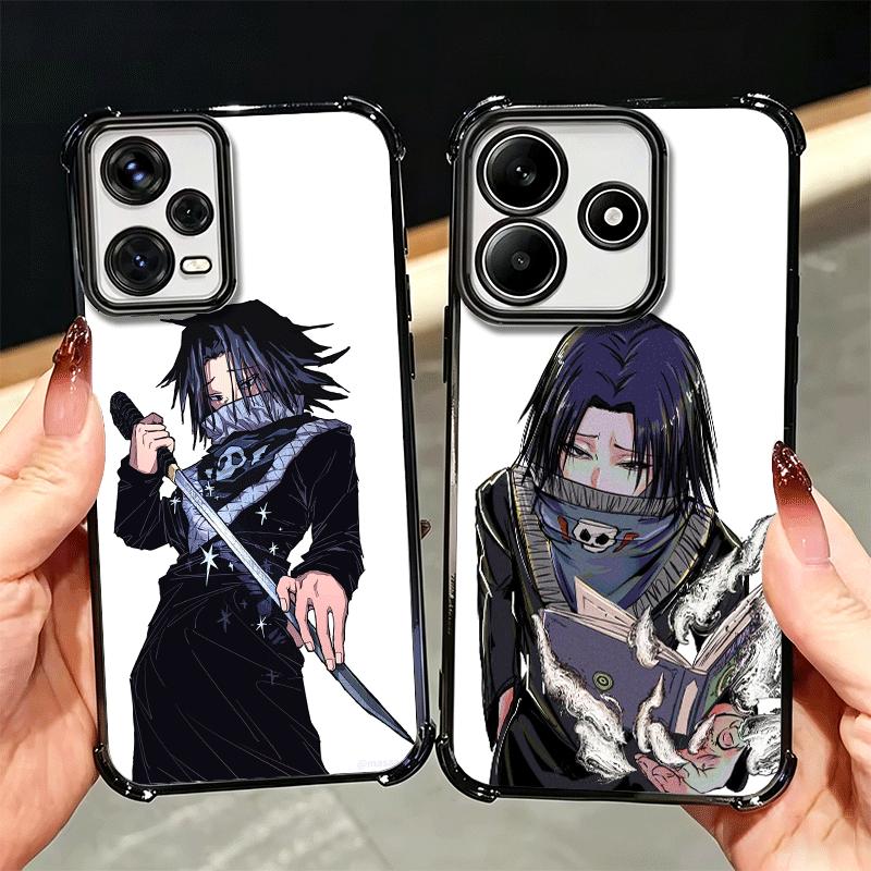 Hunter X-Hunters Feitan Portor Soft Phone Case For Xiaomi Redmi Note 14 15 Pro Plus 13 12 11S 11T 5G 10 9S 9 Plating Anti-Fall F