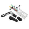 36V 48V 1000W 38A Sine Wave 3 Mode Brushless Controller 124DX Half Twist Throttle Grip with Panel for Electric Bike