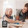 Digital Countdown Kitchen Timer, Magnetic Countdown Timer with Memory Function, Kitchen Timer with Large LCD Display, Multi-Function Electronic Timer