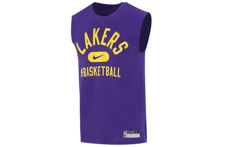 Nike T Shirts Men s Purple Crew Neck Moderate Straight Fit DM3228-547 M