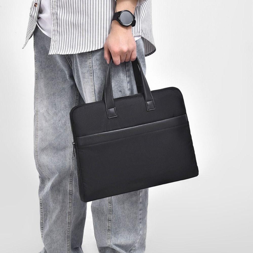 Multi-layer Business Briefcases Oxford Laptop Handbag Simple Men's Briefcases  Office