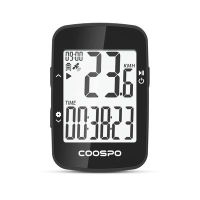 COOSPO Wireless Cycling Computer with GPS and IPX7 Strava and Speedometer Speedometer, Built-in App, Waterproof, 2.3-inch Display, Sync,