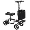 Knee Scooter, Knee Walker for Surgery, Broken Foot, Ankle Injury, Lightweight Crutch Alternative Medical Scooter with Dual Braking System for