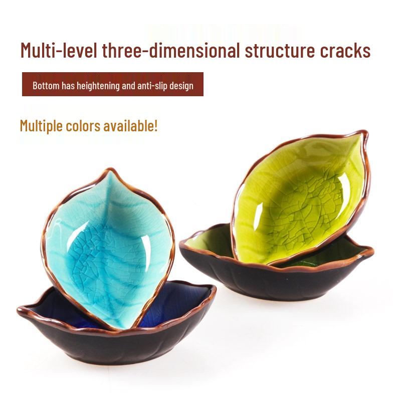 Japanese-Style Ceramic Condiment and Sauce Dishes for Kitchen Use