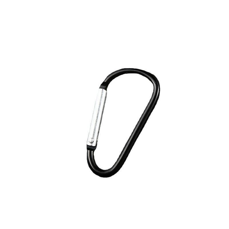 D-type Aluminum Alloy Carabiner: Outdoor, Quick Release, Multifunctional Water Bottle Buckle