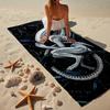 Alien horror Artwork Beach Towel, Super Soft Microfiber, Gift for Her/Him, Birthday, for Pool, Beach, Travel, Home Decor Fan gifts