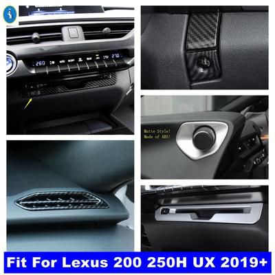 For Lexus 200 250H UX  - 2024 ABS Auto Dashboard Air AC Vent Outlet / CD Panel / Glove Box Sequin Cover Trim Accessories Kit