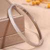 Hot-selling titanium steel bracelet, girls' high-end sense of fashion, popular light luxury in Europe and the United States, Gypsy star love diamond 
